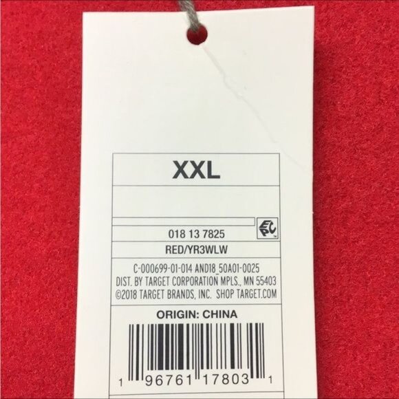 A New Day Women’s Sleeveless V Neck Cropped Knit Top, Red, size XXL - Picture 7 of 7